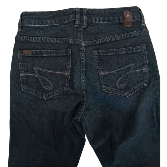 JAG Dark Stretch Straight Leg Jeans Size 4 P 4P - Picture 3 of 6